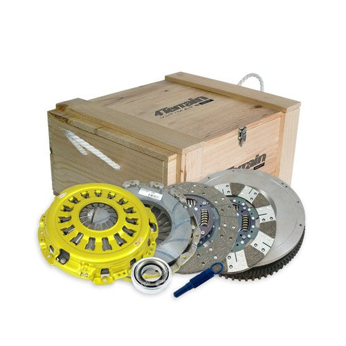 4TERRAIN Ultimate Clutch Kit with Solid Mass Flywheel for Nissan Navara D40, part 4TUDMR2776N