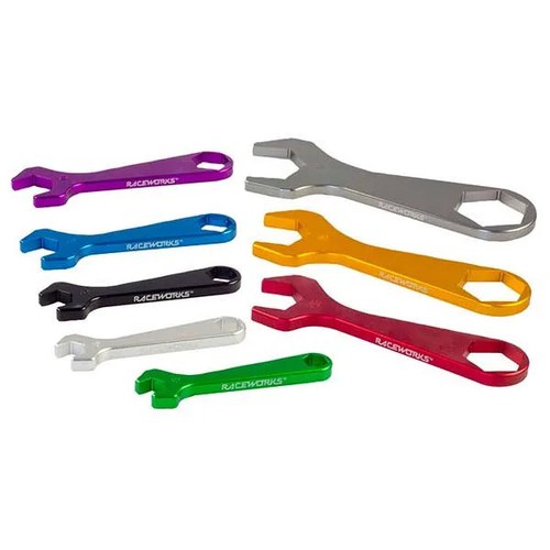 Raceworks Aluminium AN Wrench Set AN-3 to AN-20 | RWT-027
