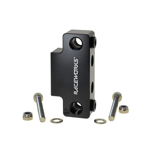 Raceworks 2-Circuit Pressure Sensor Block | ALY-152-2BK