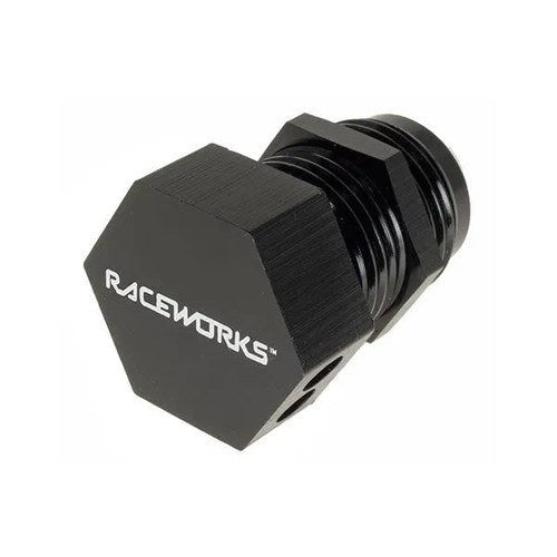 Raceworks AN-10 Bolt-In Bulkhead Breather | RWF-777-10BK