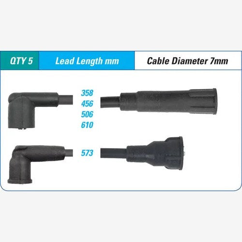 Ignition Lead Set for Ford Courier and Mazda B2000 | ILS-011M