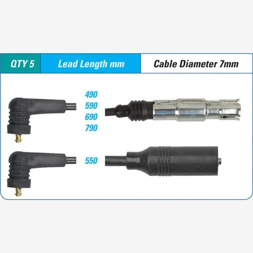 Ignition Lead Set for Seat and Volkswagen | ILS-212M