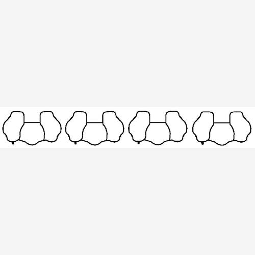 Permaseal Inlet Manifold Gasket Set for Mitsubishi 4G93 GDI | MS3627