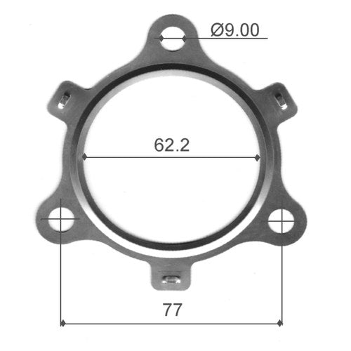 Permaseal Turbocharger Outlet Gasket for Toyota 1KD-FTV | TUR035