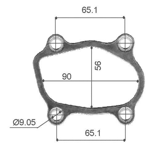 Permaseal Turbocharger Outlet Gasket for Nissan and Isuzu | TUR049