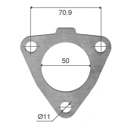 Permaseal Turbocharger Inlet Gasket Mitsubishi 4D56T | TUR096
