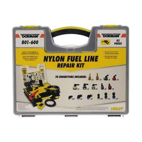 Dorman Nylon Fuel Line Repair Kit with 83 Accessories | 801-600