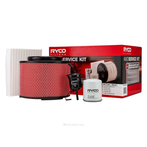 Ryco Service Kit for Toyota Hilux TGN16R 2TRFE | RSK36C