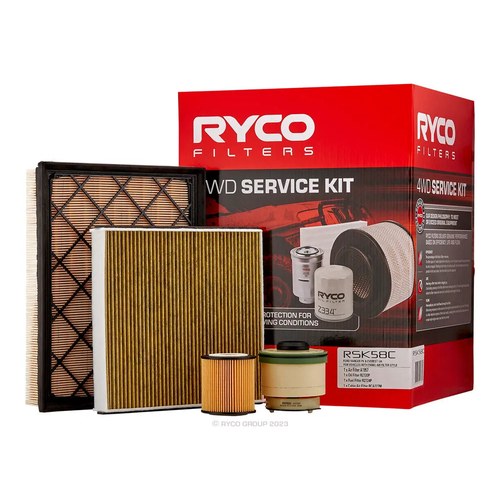 Ryco Service Kit for Ford Everest UA and Ranger PX | RSK58C