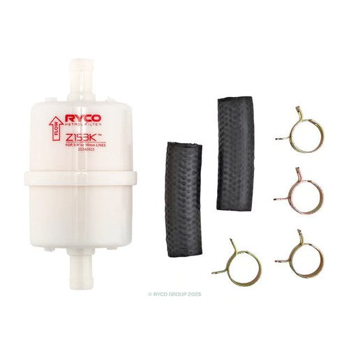 Ryco Fuel Filter 10.9mm Barbs, 17 Micron | Z153K
