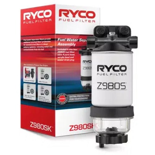 Ryco Short Fuel Water Separator Kit | Z980SK