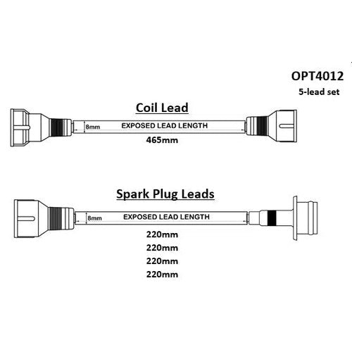 HT Lead Set for Toyota | OPT4012