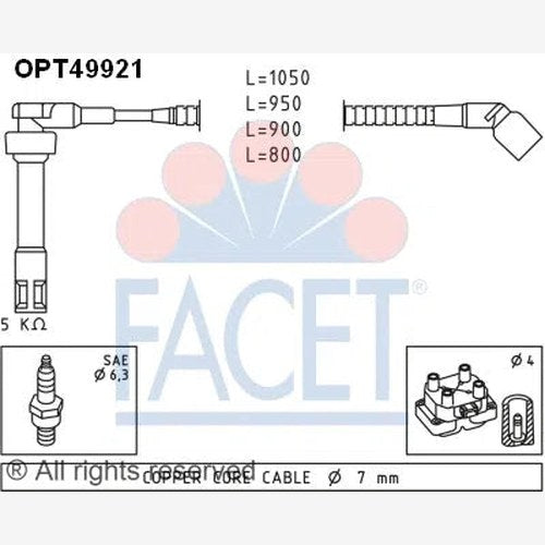 Ignition Lead Set for Toyota 3S.GE 93.98 | OPT49921