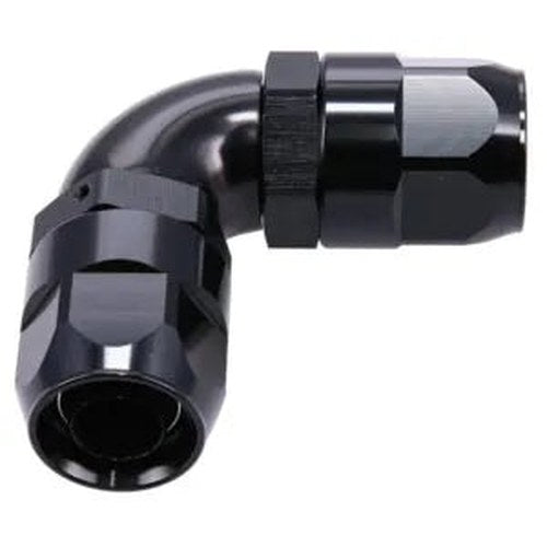 Raceworks 90DEG PTFE Hose Joiner AN-12 | RWF-223-12BK
