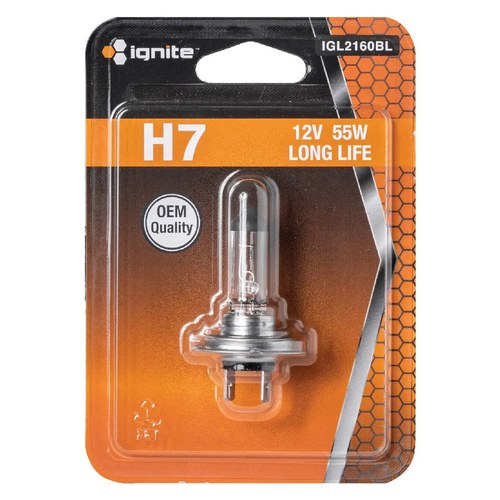 Ignite H7 Long Life Halogen Globe 12V 55W | IGL2160BL