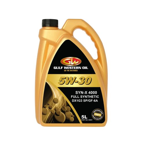 Gulf Western Syn-X 4000 5W-30 Engine Oil 5L | 60501