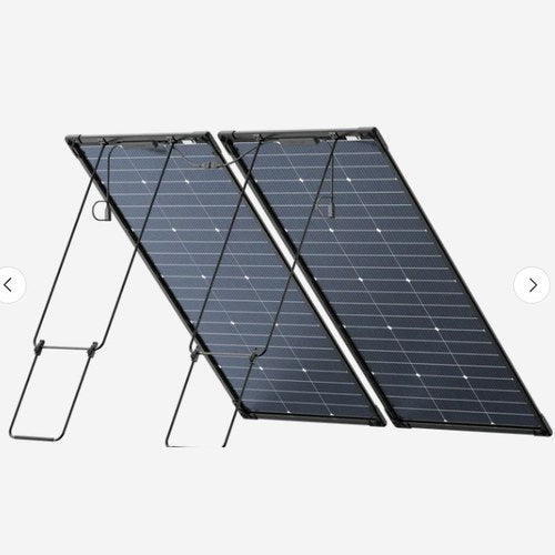 EcoFlow 125W Bifacial Modular Solar Panels, Set of 4 | EFSOLAR125W-4