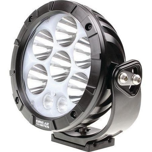 Great Whites Attack 170mm Backlit LED Driving Light | GWR10084