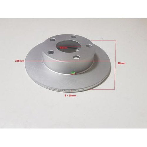 Royale Rear Brake Rotor for Audi A4 94-00 and VW Passat | BR809