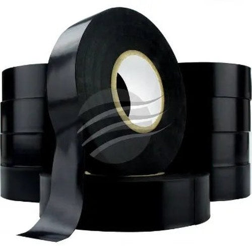 Black Insulation Tape 10-Pack 19mm x 10 Metres, part HT110P