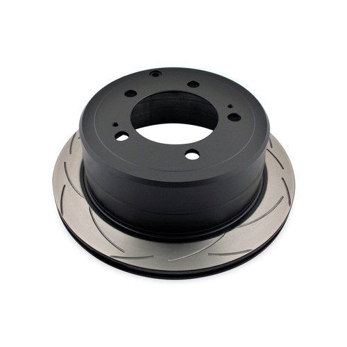 DBA T2 Slotted Rear Disc Brake Rotor Pair for Toyota Landcruiser, part DBA791S