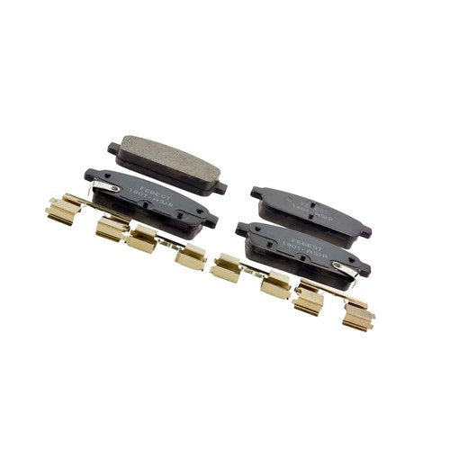 Febest Rear Disc Brake Pad Kit with Brackets, part 1801-ASJR