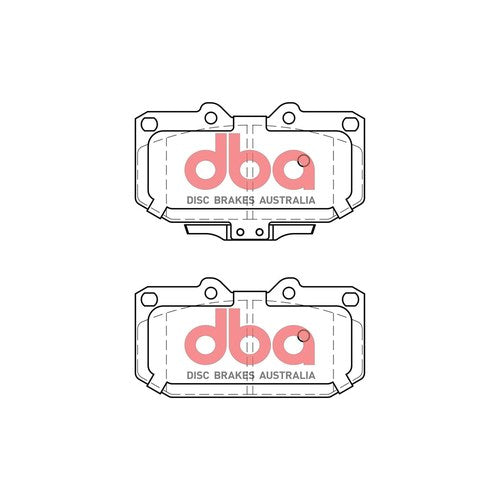 Ceramic Front Brake Pads for Nissan 4-Pot Calipers | DB1170 QS