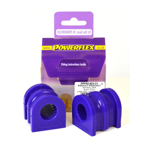 Powerflex Front Anti-Roll Bar Bush 21mm for Renault | PFF60-803-21