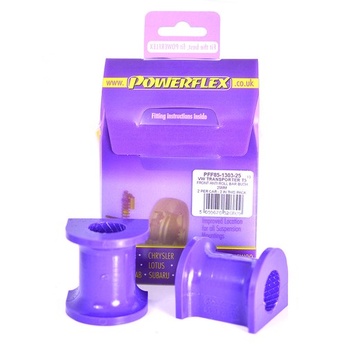 Powerflex Front Anti-Roll Bar Bush 25mm for VW Transporter | PFF85-1303-25