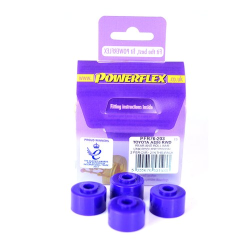 Powerflex Rear Anti-Roll Bar Link Rod Bush for Toyota Corolla | PFR76-203