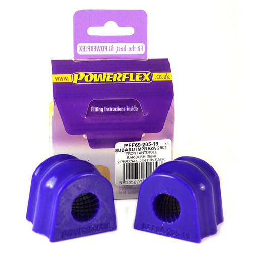 Powerflex Front Anti-Roll Bar Bush 19mm for Subaru | PFF69-205-19
