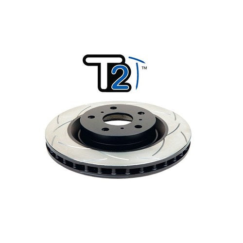 DBA Street T2 Slot Rear Brake Rotor Pair for Holden VR/VS IRS | DBA036BS
