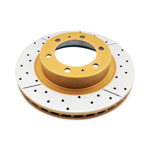 DBA Street Gold Front Disc Brake Rotor Pair for Toyota | DBA2716X