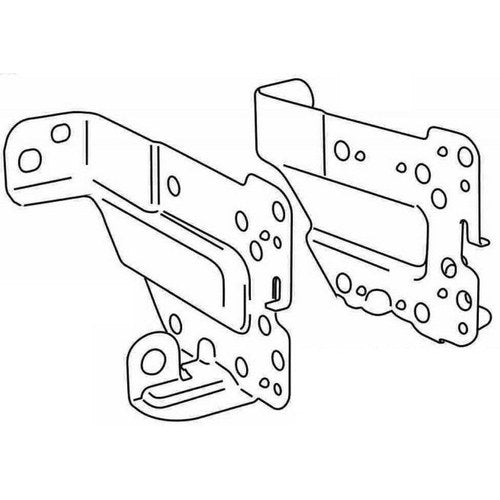 Radio Brackets for Toyota Ractis NCP100 2005 to 2010 | NO261LHRH