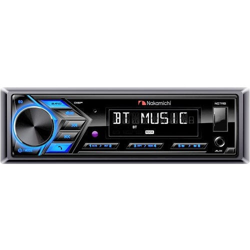 Nakamichi NQ711B 1-DIN Bluetooth Media Receiver | NQ711B