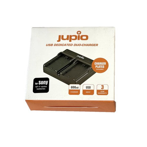 Jupio Sony L-Series Dual USB Battery Charger | JDC1001