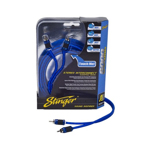 Stinger 6000 Series 2-Channel RCA Cable 5M | SI6217