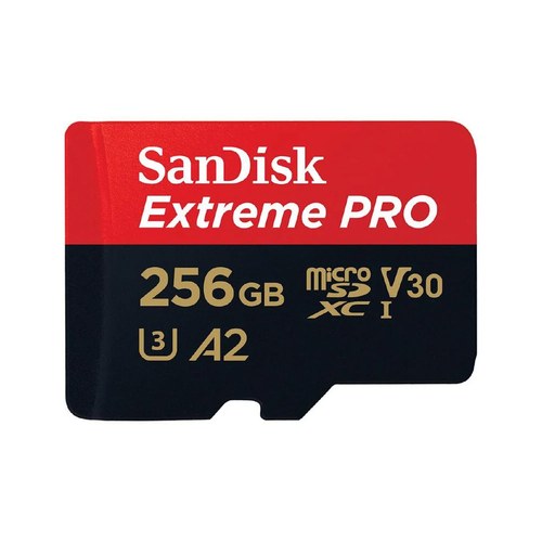 SanDisk Extreme Pro microSDHC Memory Card 256GB | SDSQXCD-256G-GN6MA