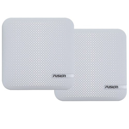 Fusion SM-X65W White Plastic Replacement Grille Pair | 010-12936-00