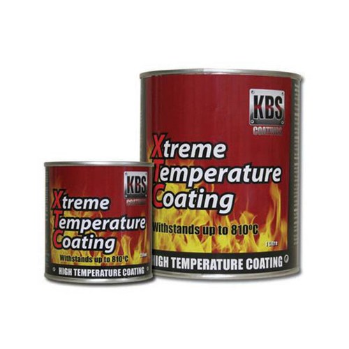 KBS XTC Xtreme Temperature Coating Satin Black 250ml | FORMULA-6821