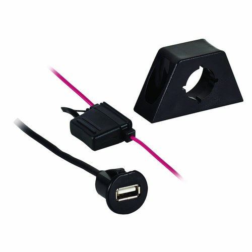 Metra USB Charging Port 2.1A with Under-Dash Mount | FORMULA-AXUSB-CP