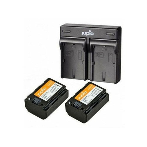 Jupio Sony NP-FZ100 Dual Battery Charger Kit 2040mAh | CSO1004V3