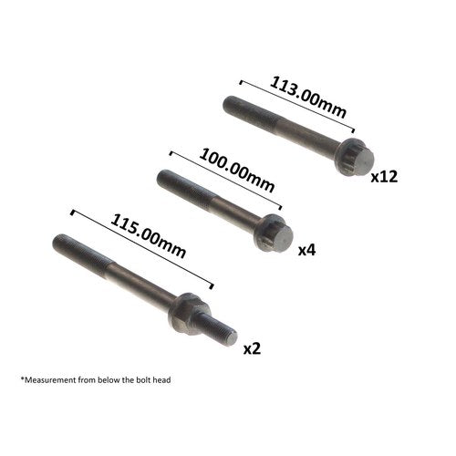 Permaseal Head Bolt Set for Isuzu Elf 350 4BD1 | HBS153