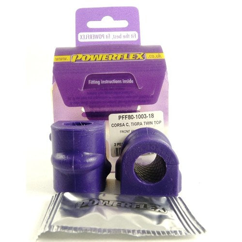 Powerflex Front Anti Roll Bar Bush 18mm, part PFF80-1003-18