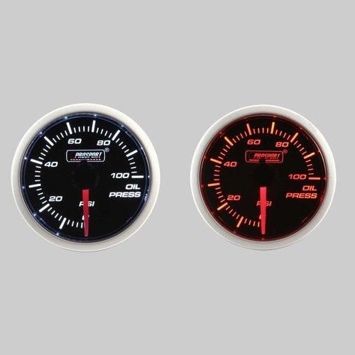 Prosport Pressure Gauge - SCR PS#216BFWAOPSM