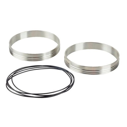 Raceworks Stainless Steel Ferrule Pair 4.0'', part IPC-400F-SS