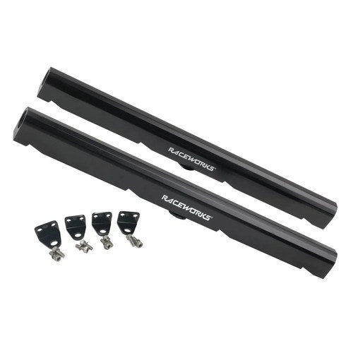 Raceworks Fuel Rails for Holden Commodore VT-VZ LS1, part ALY-016BK