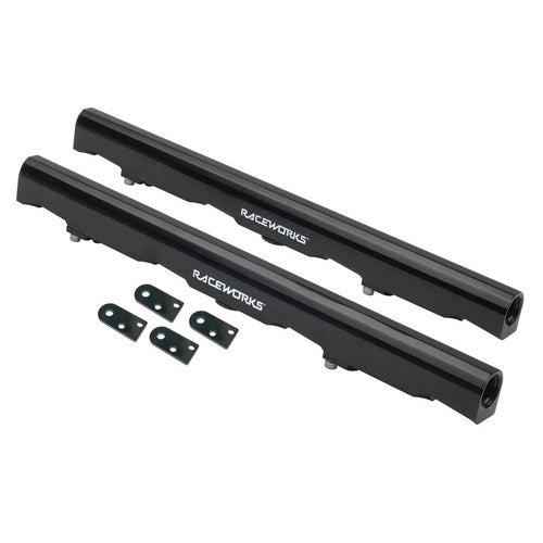 Raceworks Fuel Rails for Holden LS2, part ALY-017BK