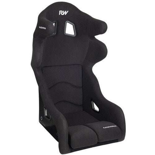 Raceworks Fibreglass Winged Race Seat Black Large, part VPR-403-L