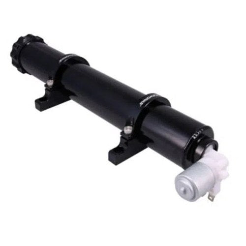 Raceworks 0.5L Round Washer Bottle with Pump, part ALY-221BK